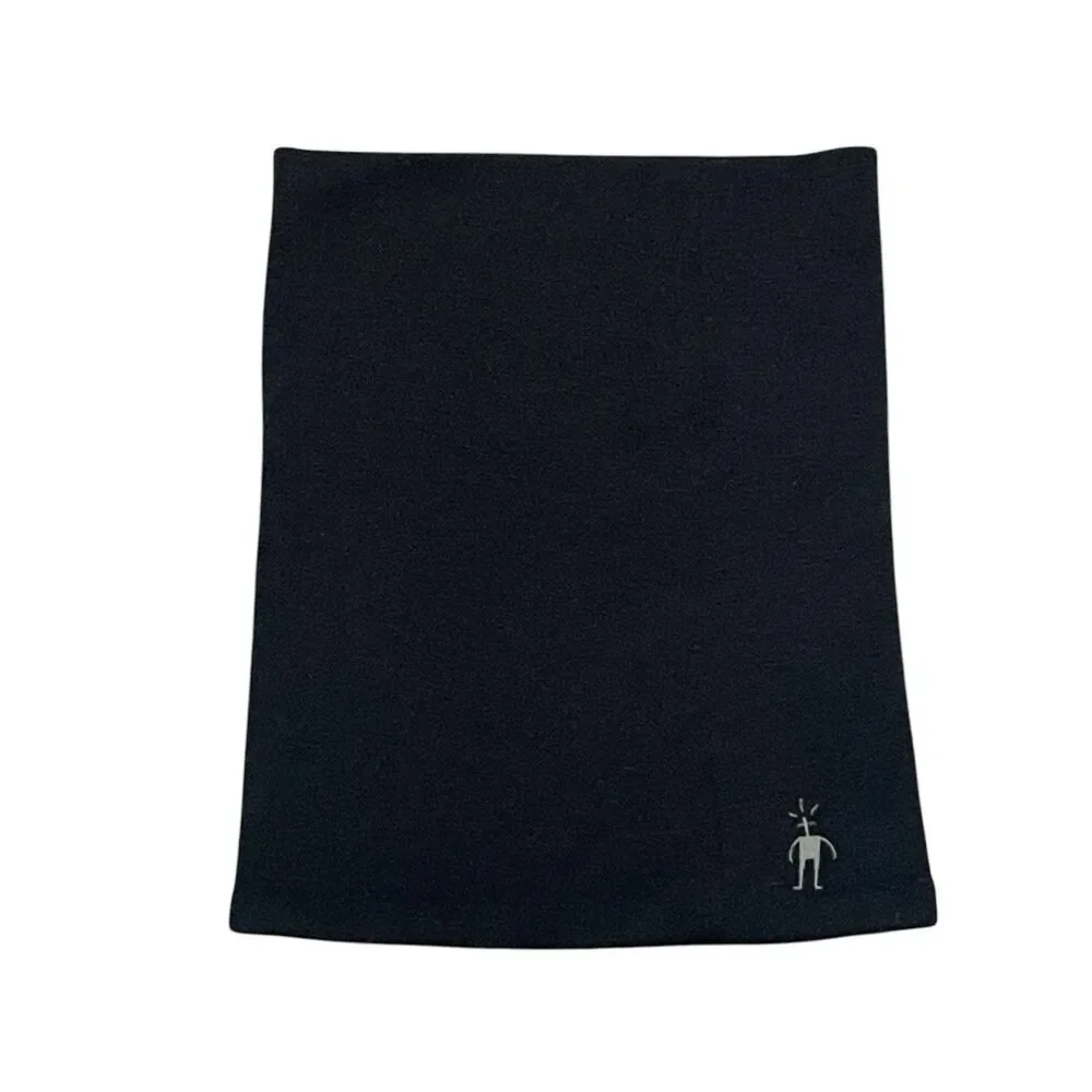 Smartwool Thermal Merino Long Neck Gaiter For Men Women Unisex Black